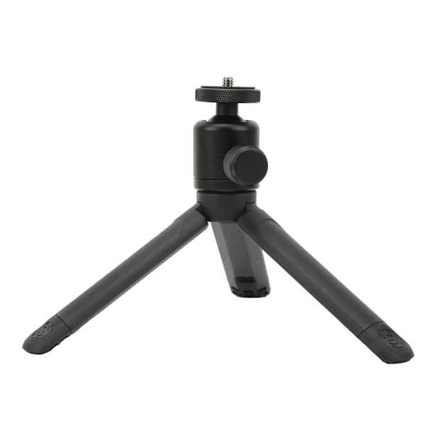 Mini skrivbordsstativ Flexibel 360 graders rotationskulhuvud Universell 1/4 tums skruv Kompakt bärbar telefon Selfie-stativ