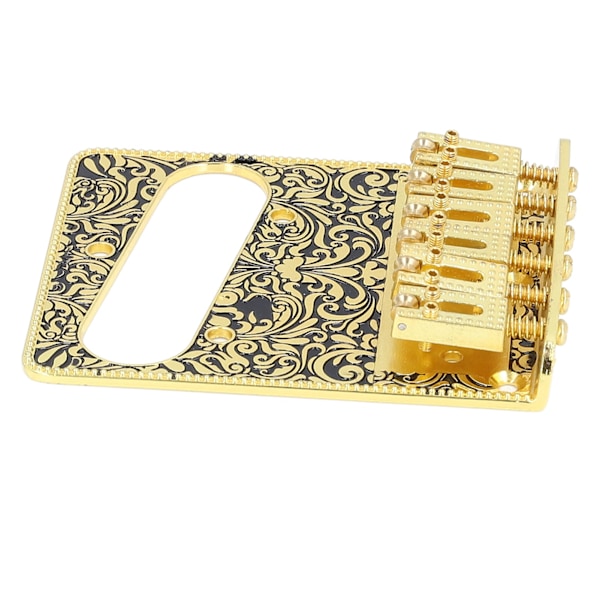 Elektrisk guitar fast bro single coil pickup installationshul til TL udskiftningsdele tilbehør udskæring finish guld
