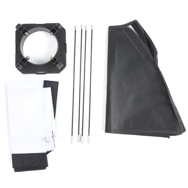 NiceFoto Softbox Diffuser Reflector til TB-250/300 GE-180/250 GY-120/150 Flash Light (S50x70)