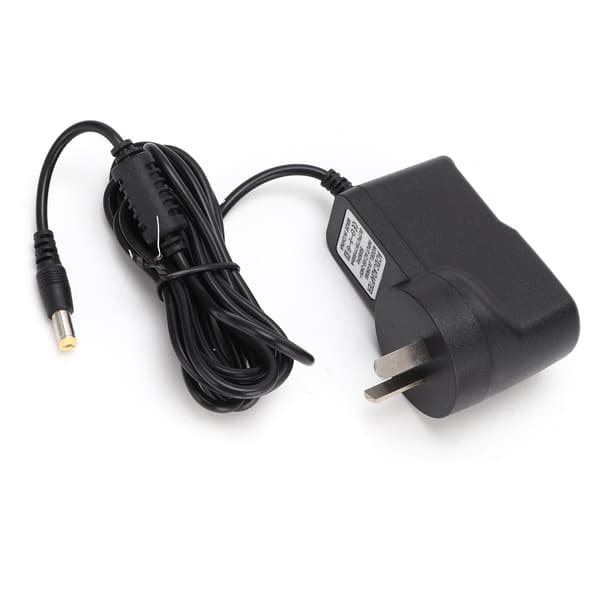 Strømadapter 9V Sort Multi Effects Plast Bredt Anvendelig Linjelængde 190cm 9V AC100‑240VAU Stik