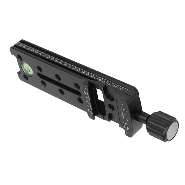 Aluminiumslegering Longboard Quick Release Plade Clip Adapter Kompatibel med Arca Kuglehoved 140mm