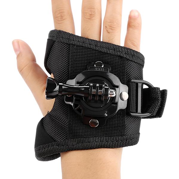 360° roterande handledsrem, handledsband, monteringsarm, bälte för Gopro Hero 4/3+/3/2/1