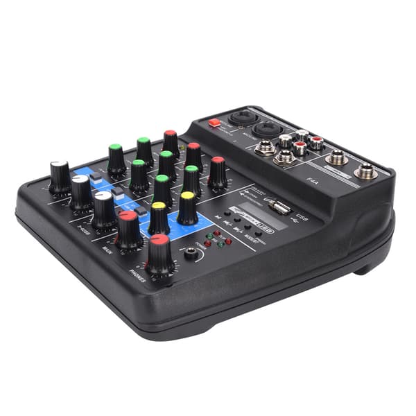 Musikinstrument Mixer 4-kanals med MP3 til Bluetooth til Perform