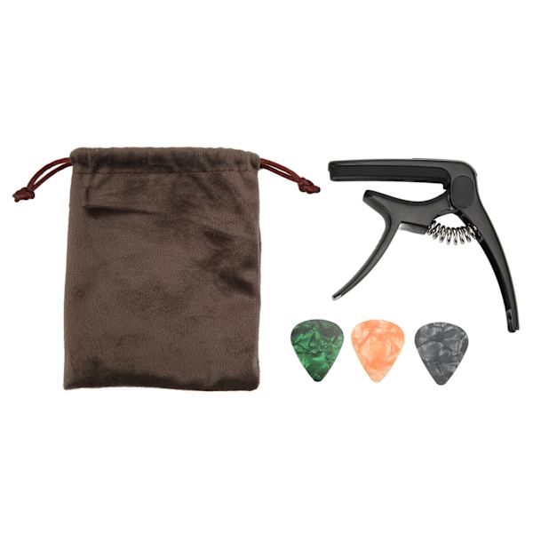 3 i 1 metall capo klämma på typ stränginstrument capo för elgitarr ukulele banjo