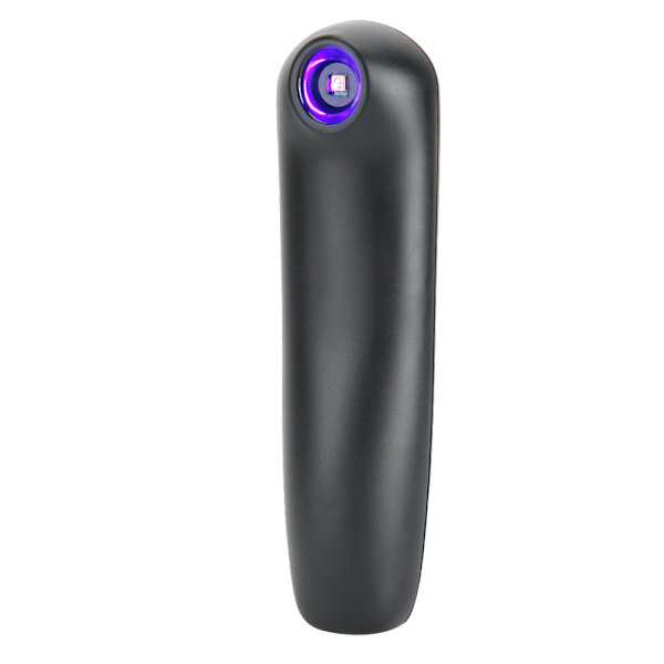 USB-opladning bærbar neglekunst LED ultraviolet rengøringslampe håndholdt UV rengøringspind sort