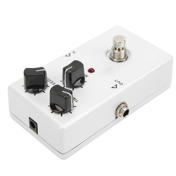 Delay Pedal BBD Analog Krets Elektrisk Gitar Monoblokk Effekt med 3 Justeringsknapper 30mA