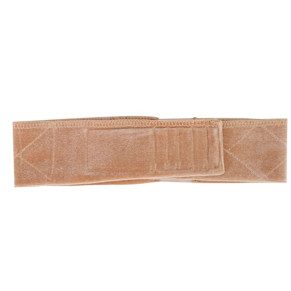 Flexibelt justerbart perukgrepp Sjal Huvudhår Band Peruktillbehör (Beige)