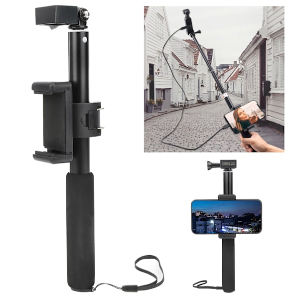 STARTRC Teleskopisk Selfie Stick Kit Typ C Förlängningskabel Telefonklämma för Dji OSMO Pocket 2