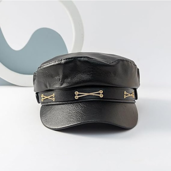 XYIYI Kvinnors Retro Fiddler Cap Newsboy Hatt Visir Beret Hatt Papperspojke Gatsby Målare Bakerboy Hatt