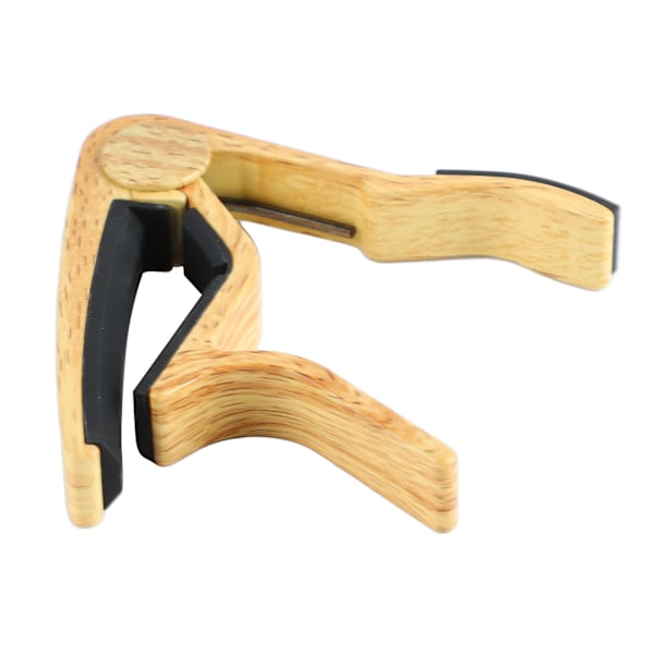 Gitarr Capo Aluminiumlegering Massivt Trä Akustisk Elektrisk Gitarr Ukulele Stämningsklämma