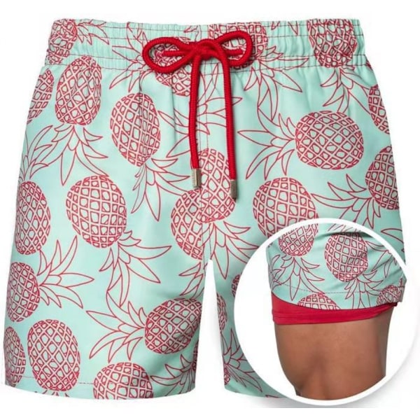 Miesten uimahousut Uima-shortsit Lauta-shortsit Nopeasti kuivuva Ranta-shortsit -DK6013