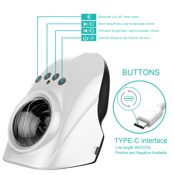 Stjärnprojektor, Galaxy Light Starry Night Projector med Bluetooth Timer Fjärrkontroll, för sovrum Barn Vuxna Fest Heminredning