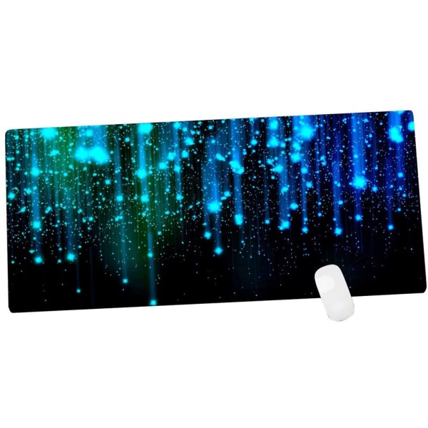 Meteor Resmi Kaymaz Dizüstü Bilgisayar Mouse Pad Optik Lazer Mouse için Mat Mouse Pad 700x300x3 Mavi