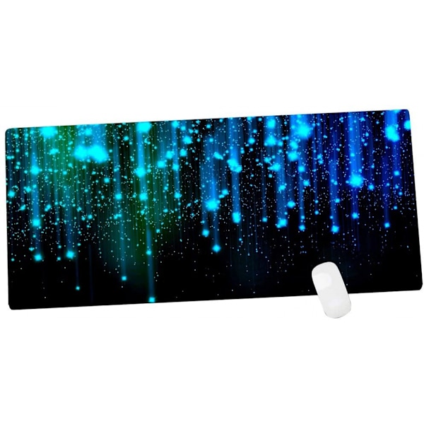 Meteor Resmi Kaymaz Dizüstü Bilgisayar Mouse Pad Optik Lazer Mouse için Mat Mouse Pad 900x300x3 Mavi