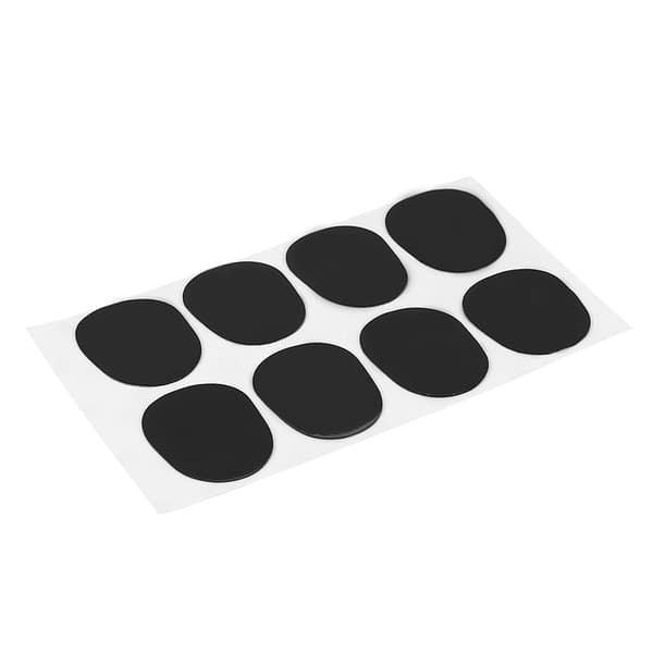 Saksofonisuuttimen Pehmustetyyny Sopraano Alto Tenori Saksofonille Klarinetille Musta 0.3mm Suuri Soikea