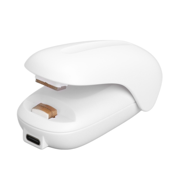 Värme Mini Påse Förseglare Bärbar USB Laddningsbar Plast Chip Påse Förseglare för Alla Sparbehov