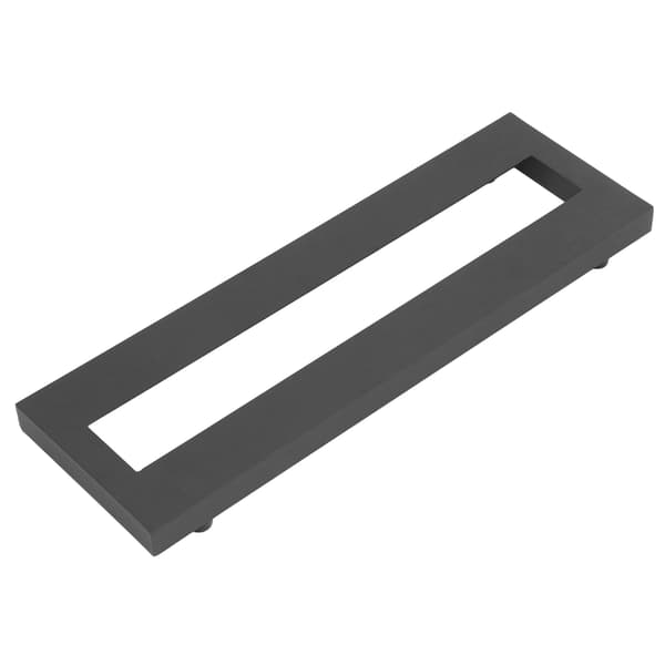 Effektpedalbräda i aluminiumlegering, elgitarrpedalbräda, effektfixeringsfäste med bärväska