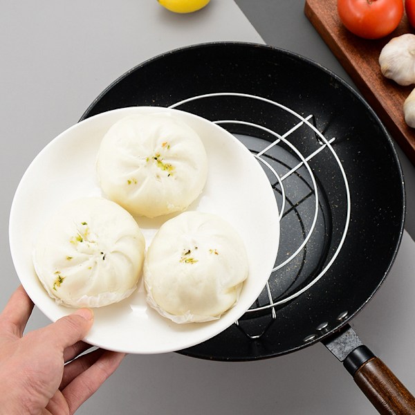 Dampstativ i rustfritt stål for Instant Pot, stativholder for dampkoking, eggdamperkurv, stativ for matstativ, friturekurv