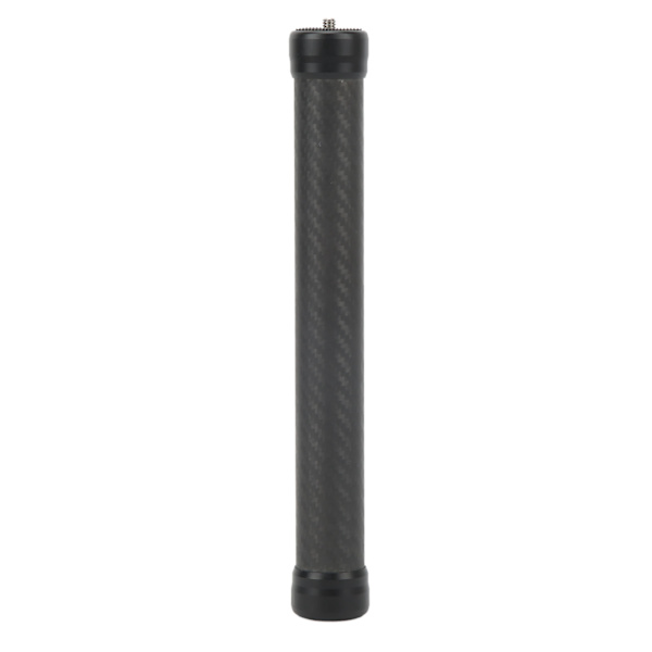 25cm kamerastabilisator förlängningsstång i aluminiumlegering kolfiber 33mm diameter 1/4in pinne för Ronin S