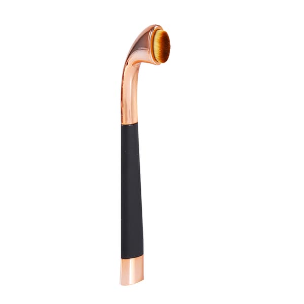 Oval Ansigtskontur Kosmetisk Foundation Makeup Børster (Rose Gold)