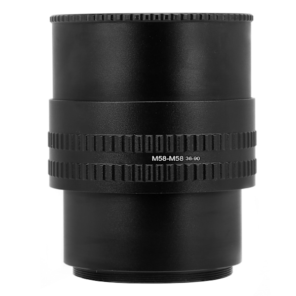 NEWYI M58‑M58 36‑90mm Kamera Justerbar Fokuserings Helikoid Adapter Makroförlängningsrör