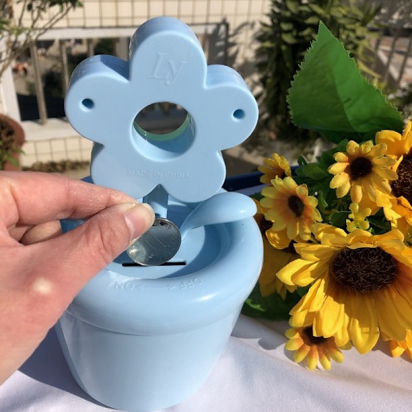 Sängklocka, Blomkruka Väckarklocka, Student Heminredning Skrivbordsklocka