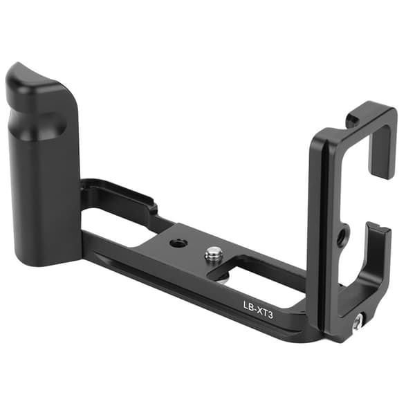 Holdbar Quick Release QR L-formet kamerabeslag Vertikalt Greb til Fuji XT3 Kameraer