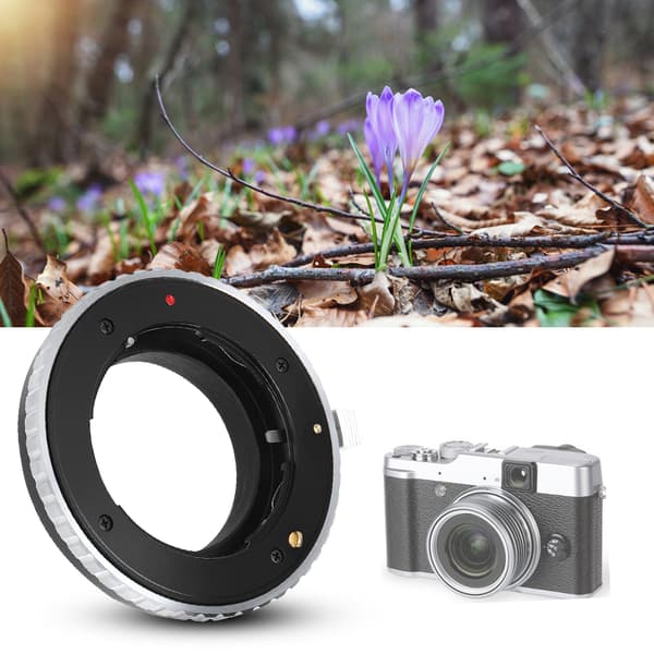 Fikaz c GFX objektivadapterring til Contax G-objektiv, der passer til Fuji FX-monteringskamera