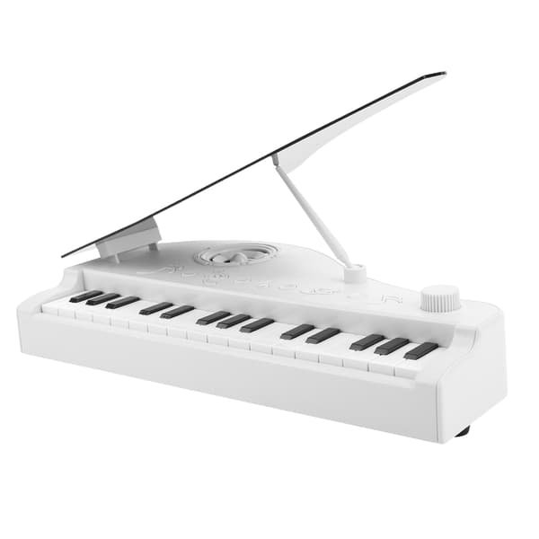 Barn Digital USB-driven 31 tangenter tangentbord Bluetooth elektronisk leksak Mini Piano (Vit)