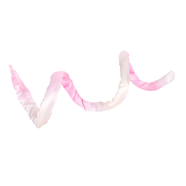 Spiral Lock Hår Tie Tie Dye Rosa Män Kvinnor Böjlig Dreadlocks Hår Tie Ponytail Hållare Tillbehör
