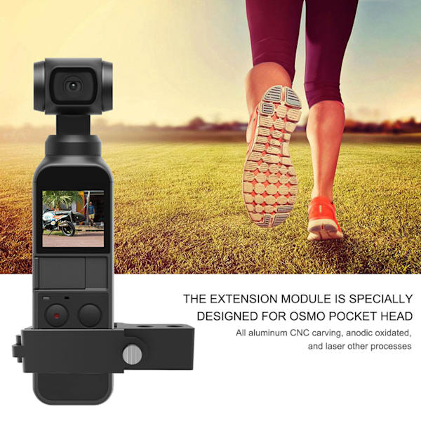 För DJI Osmo Pocket Tillbehör Fäste Förlängningsmodul med 1/4&3/8 Gränssnitt