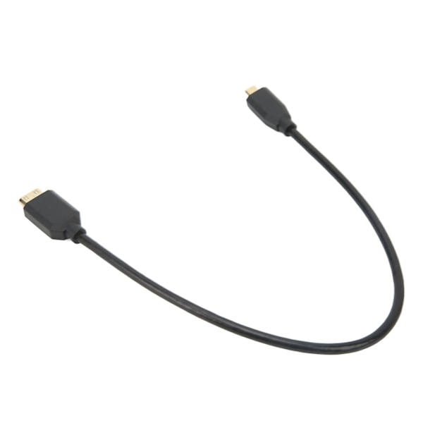 Mini till Micro HD Multimedia Interface-anslutningskabel 8K vid 60Hz 4K vid 120Hz 1080P-överföringskabel 30cm 2.1V