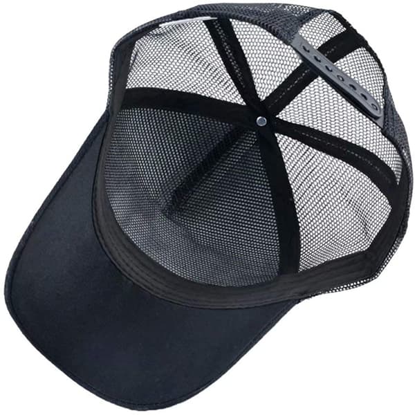 Unisex Eläin Mesh Trucker Hat Snapback Kirjailtu Patch Baseball Caps, LT-BK