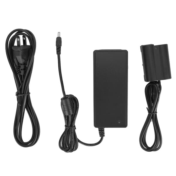 En EL15 Fuldt Kodet Ekstern Dummy Batteri Strømadapter til Nikon D500 D600