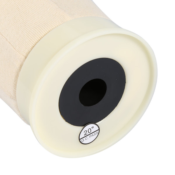 Ny parykk som viser frem styling Beige mannequinhue modell med monteringshull (20 tommer)