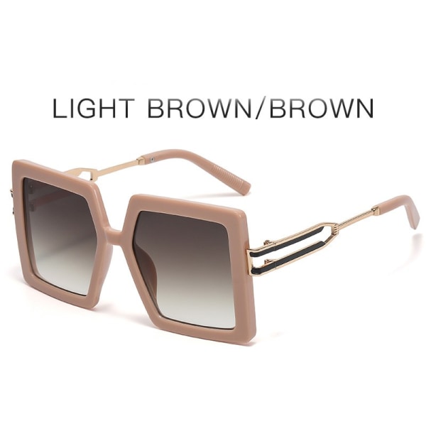 Oversized Square hollow out Arm  Fashion Sunglasses for Women