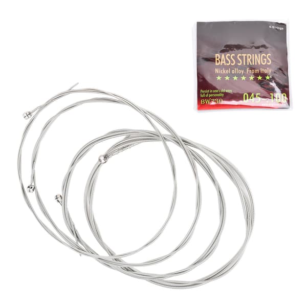 Basgitarrsträngar lindade nickel legering naturlig känsla runda basar sträng för basist 4 strängar BW730