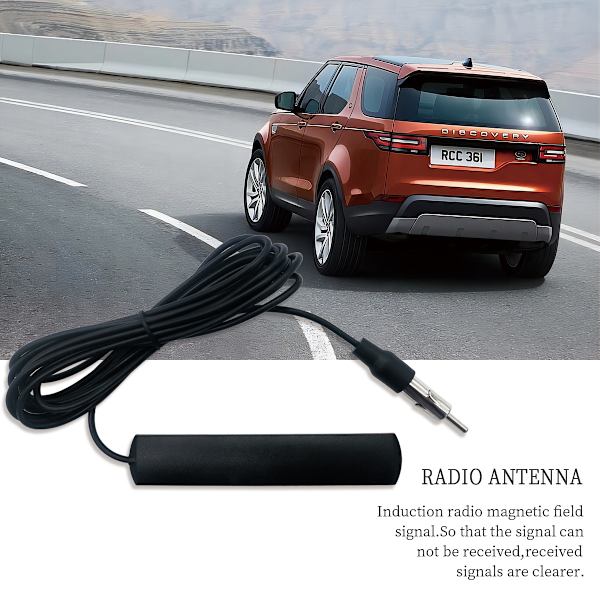 Bilantenne Bilstereo FM AM Radioantenne Bil Klebende Montering Skjult Patchantenne for Kjøretøy Lastebil SUV Bilstereo