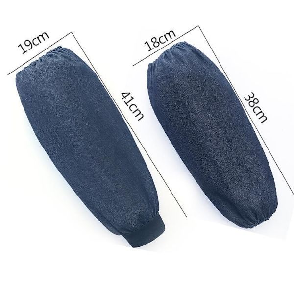 Denim arbeidsforkle voksen fabrikk industriell fortykning slitesterk forkle arbeidstøy sveising antifouling forkle.