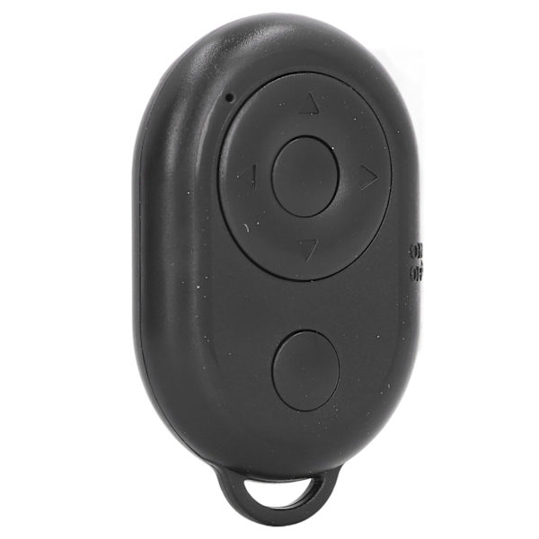 Telefonfjärrkontroll BT 4.0 10m USB Typ C Laddning Selfie Clicker för att ge en like Sida Vändning Fotografering Svart