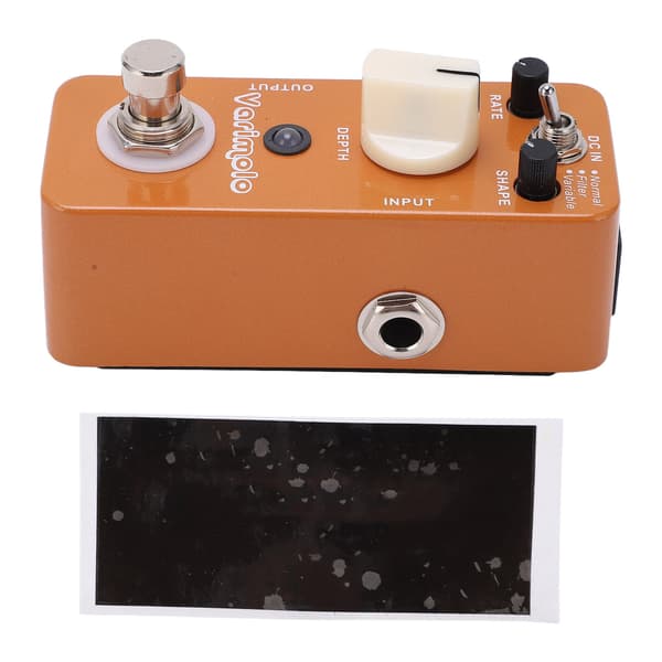 Effektpedal Varimolo Digital Tremolo Single 3 Modes Justerbart Instrument Tilbehør