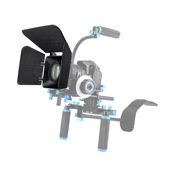 Fotostudiokamera Videotillbehör Objektivhuv Mattlåda 85mm Kit för DSLR