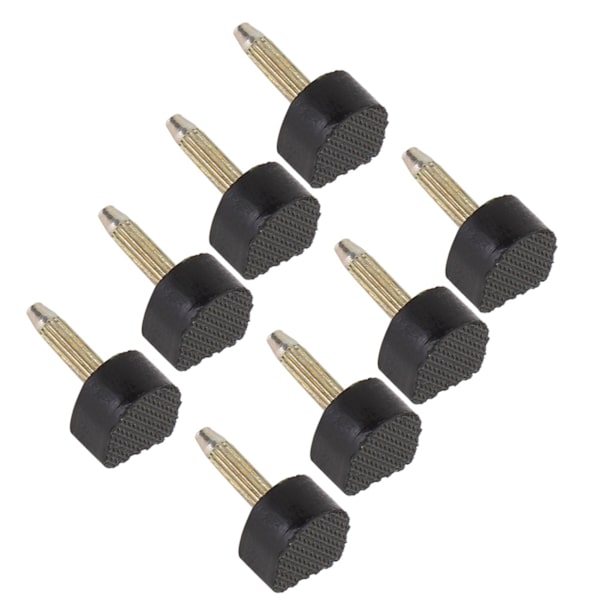 24 st Högklackade Ersättningstips Halksäkra Skoreparation Hälpluggar Skydd (10 * 10mm)