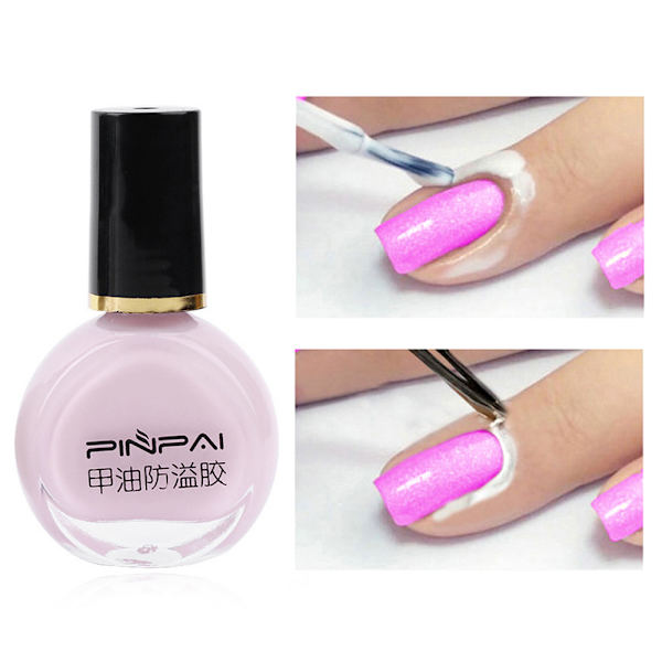 10ml Manicure Spildfrik Stick Polish Lim Anti Overflow Neglelim (Pink)