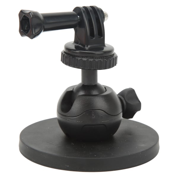 Magnetisk actionkameramontering för Hero för Insta360 Stark sugkopp bilkameramonteringshållare med minikulhuvud och adapter