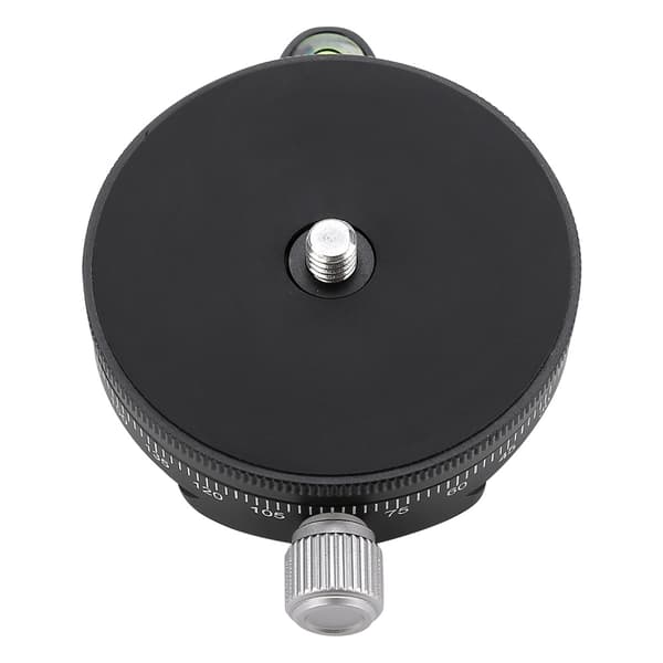 FC-60 360° Disc Tripod Quick Release Plate Panorama Base Head Clamp for DSLR