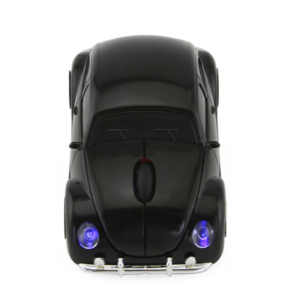 Beetle bilmus/Volkswagen Beetle/2.4G trådlös mus Svart