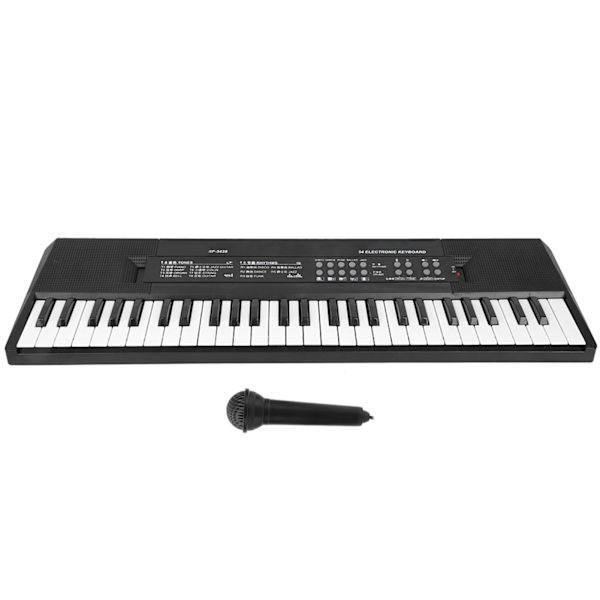 Elektronisk orgelmikrofon og opptaksfunksjon 54-tangenters pianotastatur BF-5438