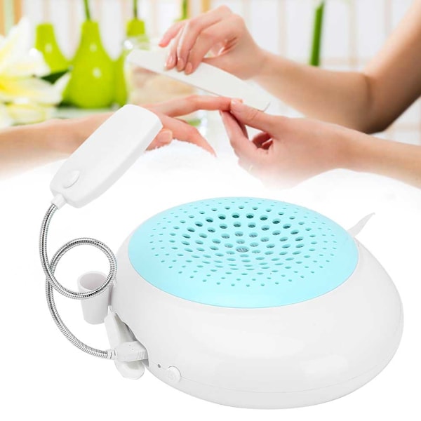 60W Spikdammsamlare Spikdammsugare Lampa Aromdiffusor Manikyrverktyg (100–240V)(Blå )