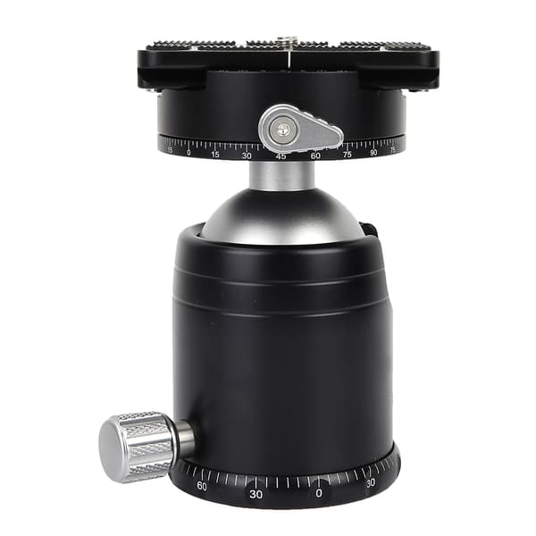 44 mm digitalt spejlreflekskamera stativ monopod kuglehoved 720 panorama med quick release plade